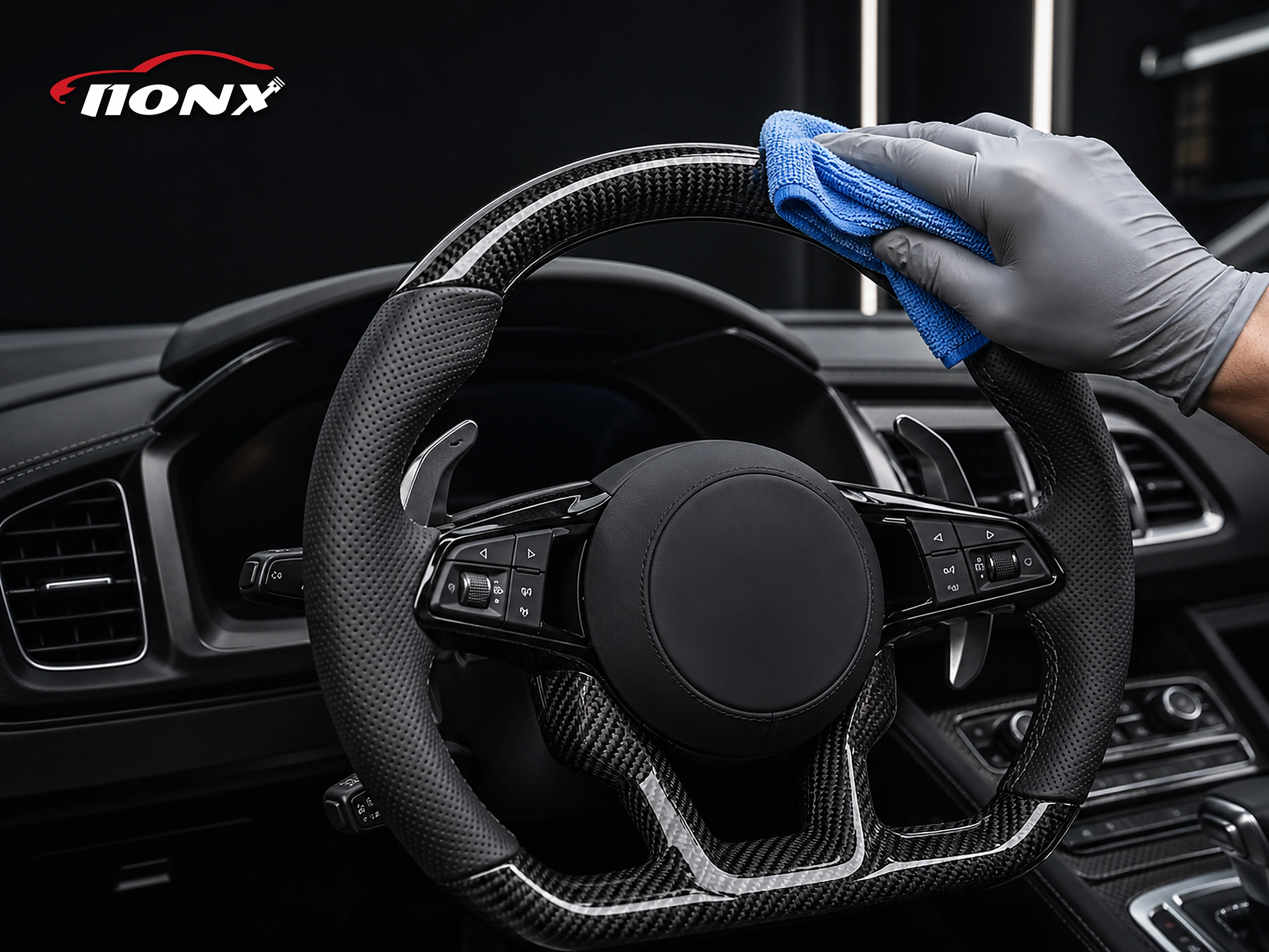 How To Clean A Carbon Fiber Steering Wheel | JIONX