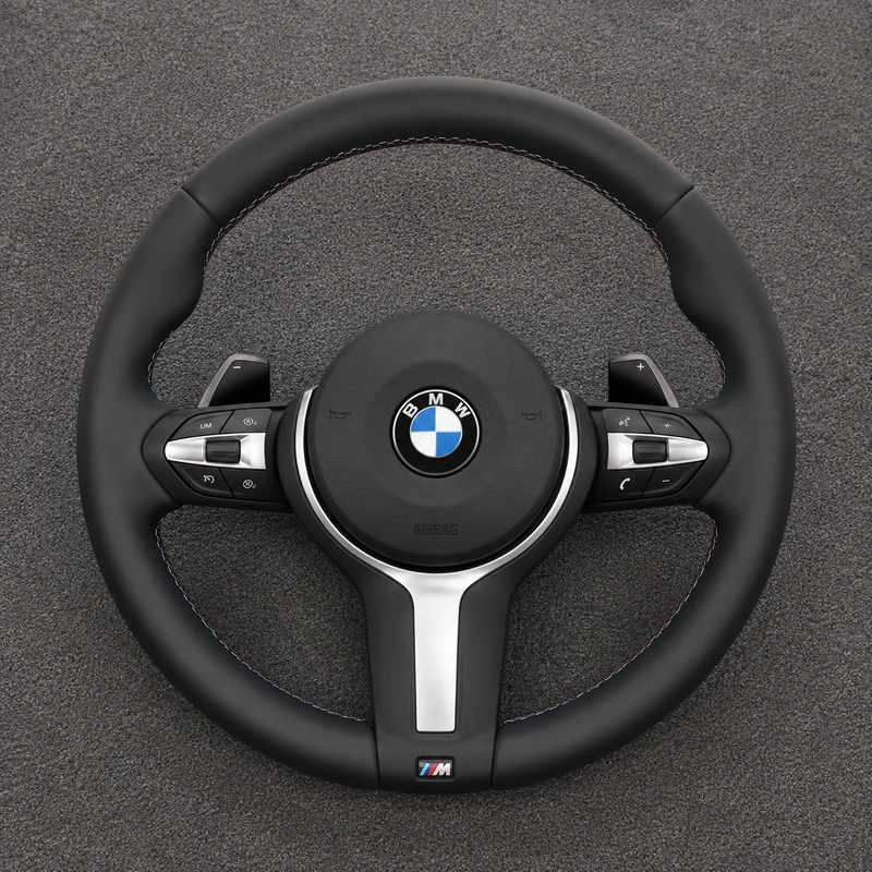 Nappa Leather Custom Steering Wheel for BMW 5 Series M5 2011–2017 -JIONX