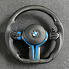 Carbon Fiber Steering Wheel For BMW F30 F10 F31 F20 F25 F22 F36 F33 F32 F80 F82 F11 F18 F01 Leather Car Steering Wheel