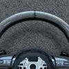Gloss Carbon Fiber Rim Texture Closeup Sport Steering Wheel Audi A4 A5 S4 S5 RS5