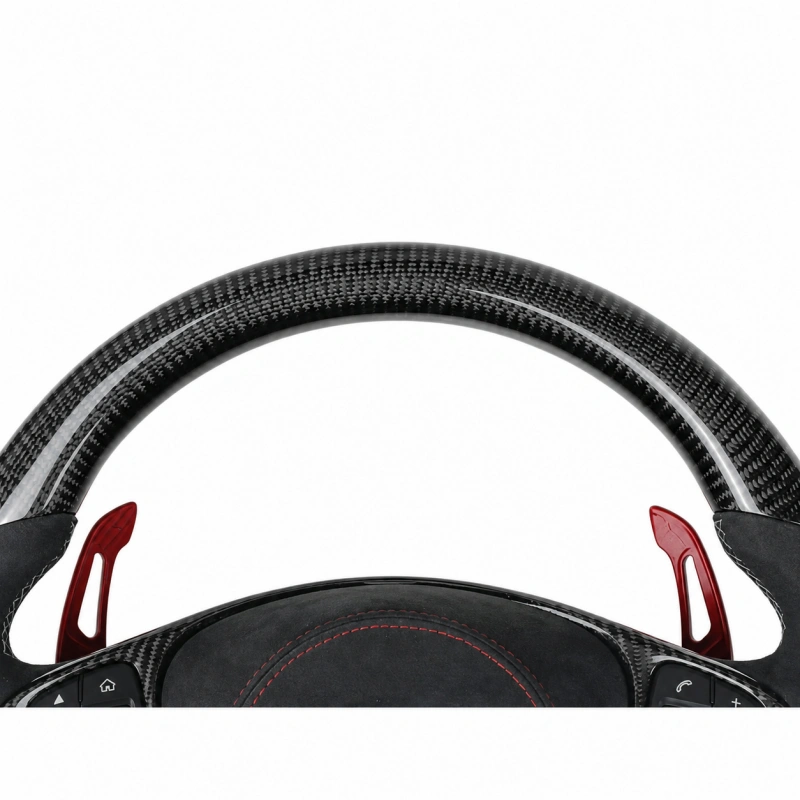 Alcantara And Carbon Fiber Steering Wheel for Mercedes-AMG W204 W205 W212 W213 W176 W166 W207 W218 W222 W253 W172 W463 GLE G63 C63