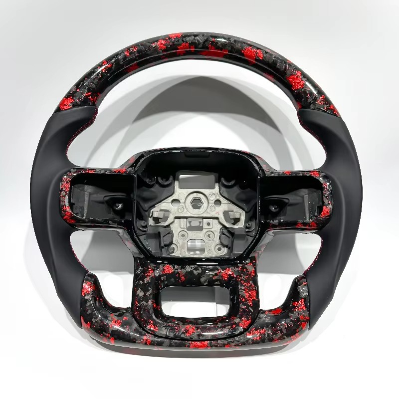 Custom Forged Carbon Fiber Steering Wheel Ford Ranger Raptor F150 Steering Wheel for Ford Ranger for Ford Ranger Accessories