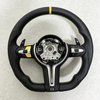 The steering wheel for BMW F30 F10 F31 F20 E90 is made of leather material and sports steering wheel auto parts