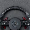 Customization Carbon Fiber Leather Premium Sports Steering Wheel For Mercedes-Benz W205 W213 W253 W463 F250 Wheels