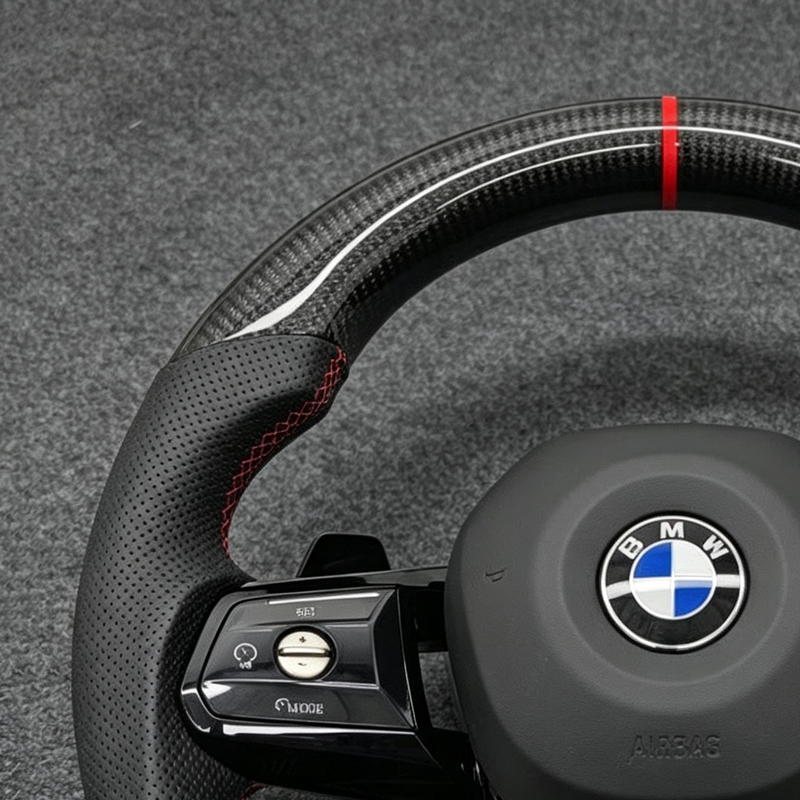 Steering Wheel for BMW G30 G20 F80 New 7 Series G70 ID7 to ID8 Upgrade Custom Sport Steering Wheel