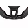 Custom carbon fiber steering wheel (with LED turn signals) for Porsche models such as the 911 Panamera Cayenne and Macan