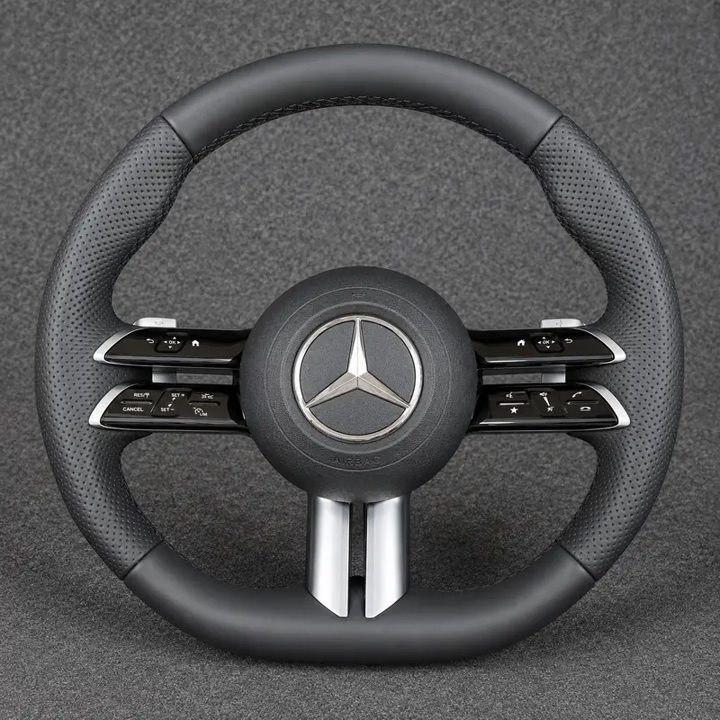 Benz A B C E S GLC GLE GLS 2003-2026 W203 W204 W205 W206 W211 W212 W213 W214 Nappa Alcantara Custom Dragonfly Wheel -JIONX