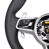 Sports Leather Steering Wheel Suitable for Porsche Cayenne, Macan, Panamera, 996 911 718 987 970 958 991 And 981 Models