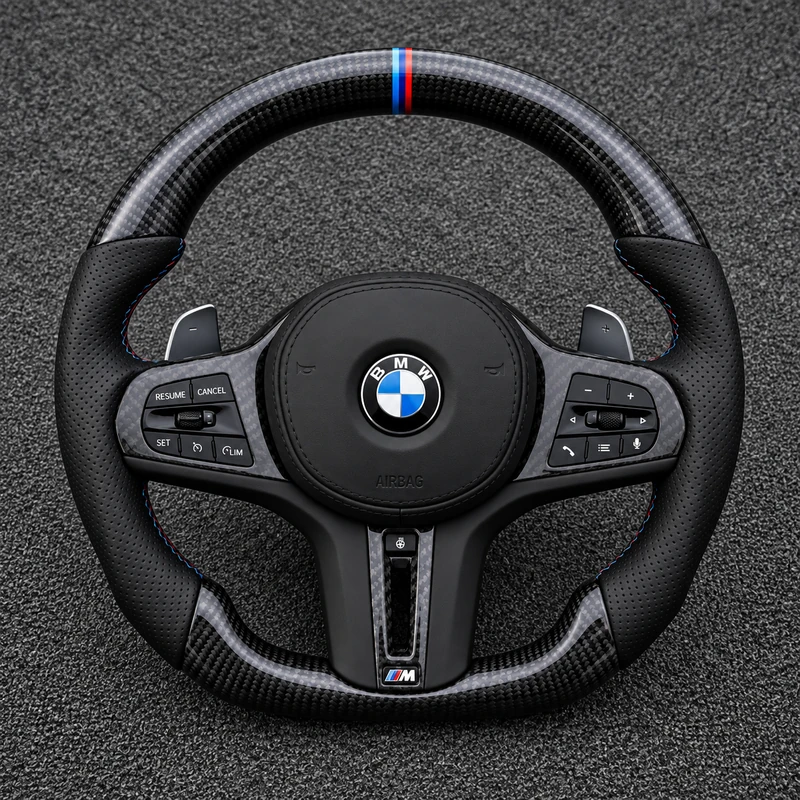 BMW 3 Series E46 / M3 E46 1998–2006 Custom Steering Wheel | JIONX
