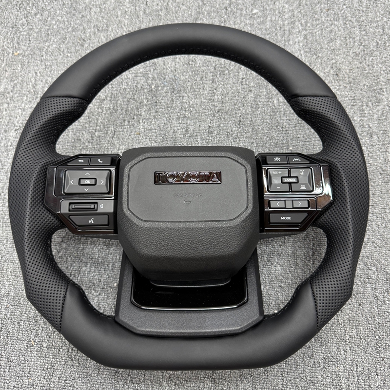 Factory-Direct Sales Carbon Fiber Steering Wheel Toyota Alphard Land Cruiser Prado Highlander Vellfire LC300Car Accessories