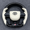 In Stock for Toyota Hilux Fortuner Camry Land Cruiser Corolla Hiace 86 Mark X Prado 120 yaris rav4 Leather Gr Steering Wheel