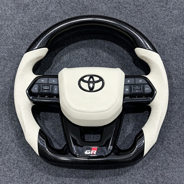 In Stock for Toyota Hilux Fortuner Camry Land Cruiser Corolla Hiace 86 Mark X Prado 120 yaris rav4 Leather Gr Steering Wheel