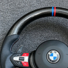 BMW X3 X4 X5 M2 M3 M4 M5 M8 F06 F07 F10 F12 F15 F16 F20 F22 F30 F31 Forged carbon fiber leather steering wheel