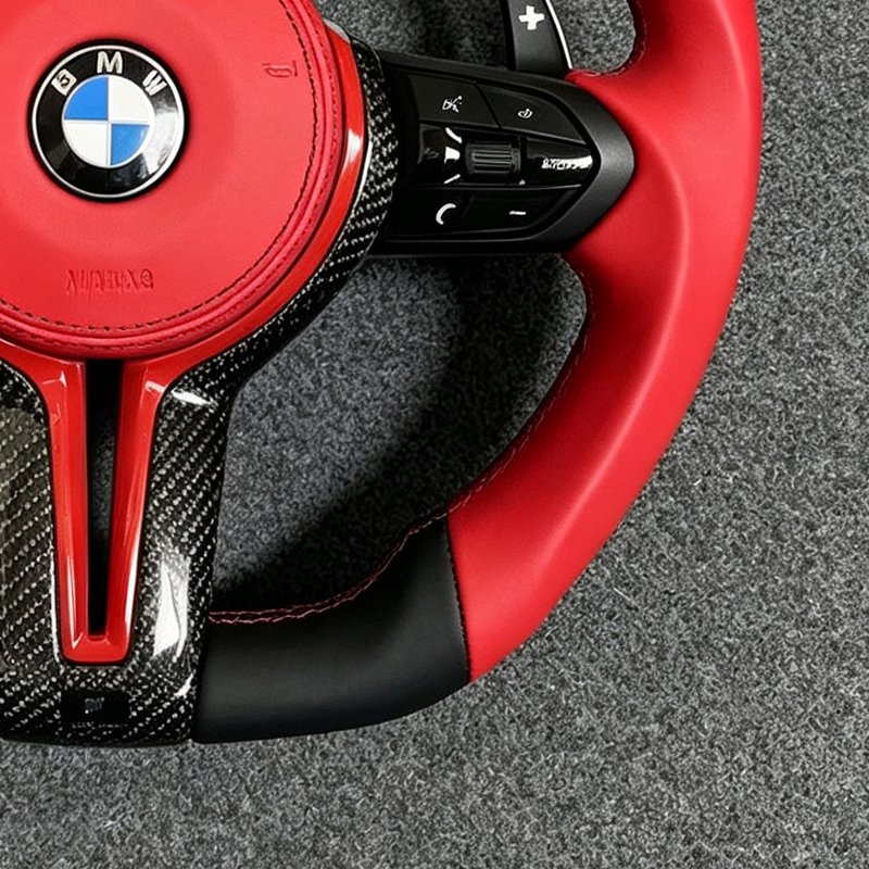 Leather Car Steering Wheel For BMW E87 E83 E90 E91 E92 E84 E70 E71 F10 F20 F30 M3 M5 Car Interior Accessories
