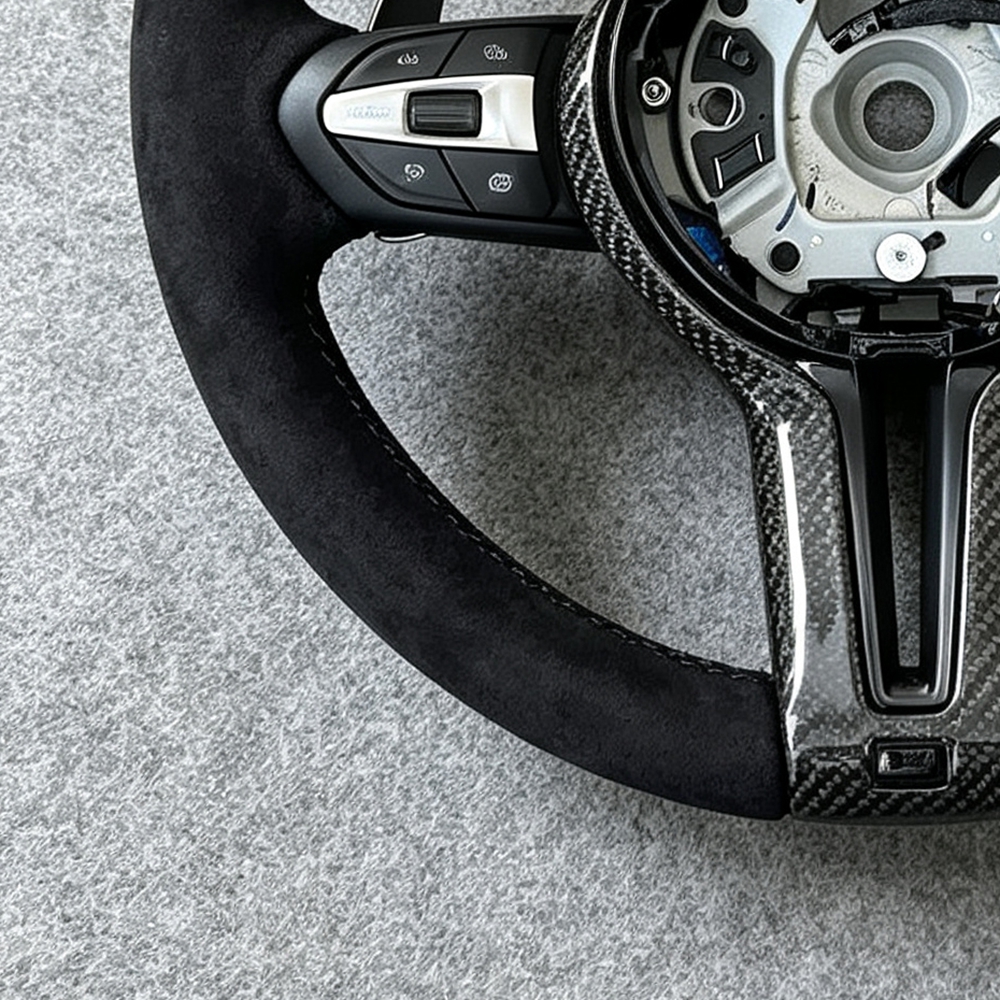 Carbon fiber LED Steering Wheel Fit For BMW F30 F31 F32 F33 F22 F25 F10 F11 F20 F21 F34 F36 F01 F23 F06 F07 F12M5