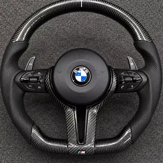 For BMW X3 G01 2018–2024 / X3 M F97 2019–2021 Custom Real Carbon Fiber Sport Steering Wheel | JIONX