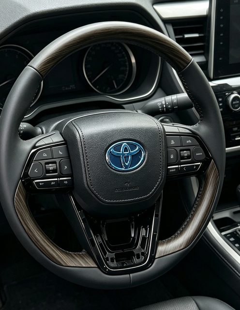In Stock for Toyota Hilux Fortuner Camry Land Cruiser Corolla Hiace 86 Mark X Prado 120 yaris rav4 Leather Gr Steering Wheel