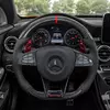 Nappa Leather And Carbon Fiber Steering Wheel for Mercedes AMG A C E GLA GLC GLE GLS CLA And CLS Series Models