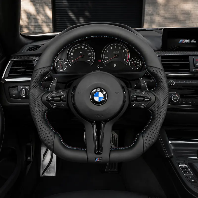 Custom Nappa Leather Steering Wheel for BMW 4 Series F32 F33 F36 And M4 F82 F83 2013–2020 -JIONX