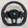 Alcantara D-Shape Upgrade LCI Steering Wheel for G30 G31 G32 X3 G01 X4 G02 M2 G87 M3 G80 M4 G82 G42 G20 LCI M5 F90 G11