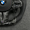 For BMW G38 Black Carbon Fiber Steering Wheel for G38 G28 G30 G20 Real Carbon Fiber Steering Wheel for BMW G Series Quality