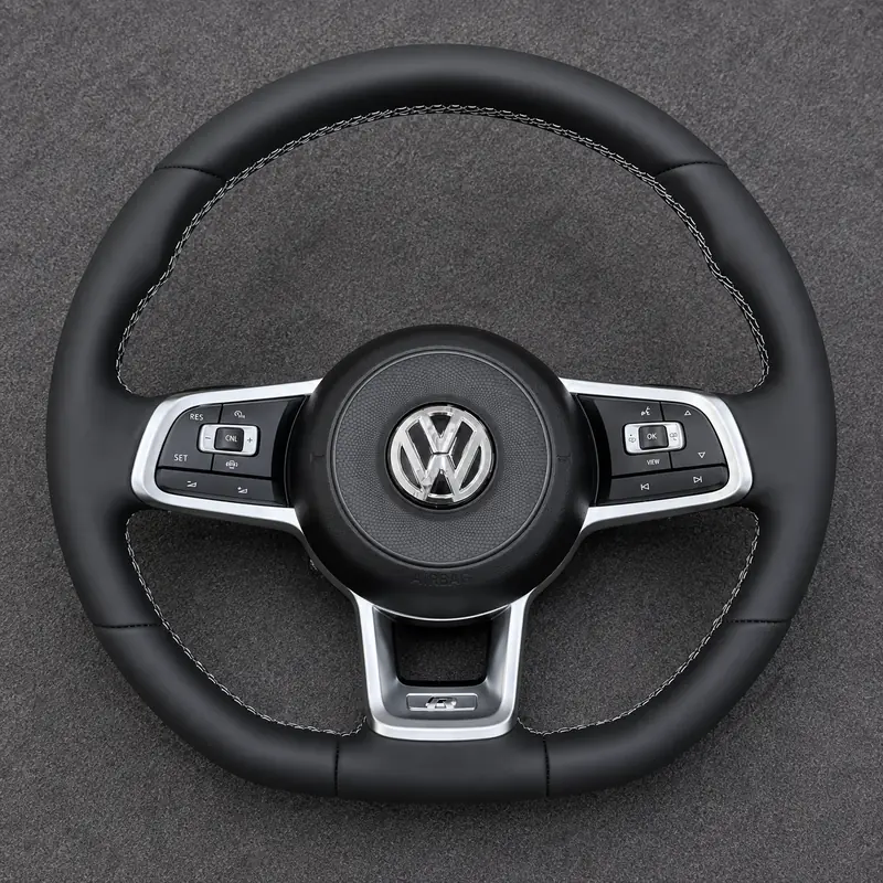 For Volkswagen Golf MK7 GTI Golf R 2012-2020 Custom Nappa Leather Performance Steering Wheel | JIONX