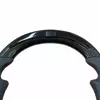 Custom Carbon Fiber Steering Wheel with LED Shift Lights for Porsche 911 (Cocoa/Tayneen)