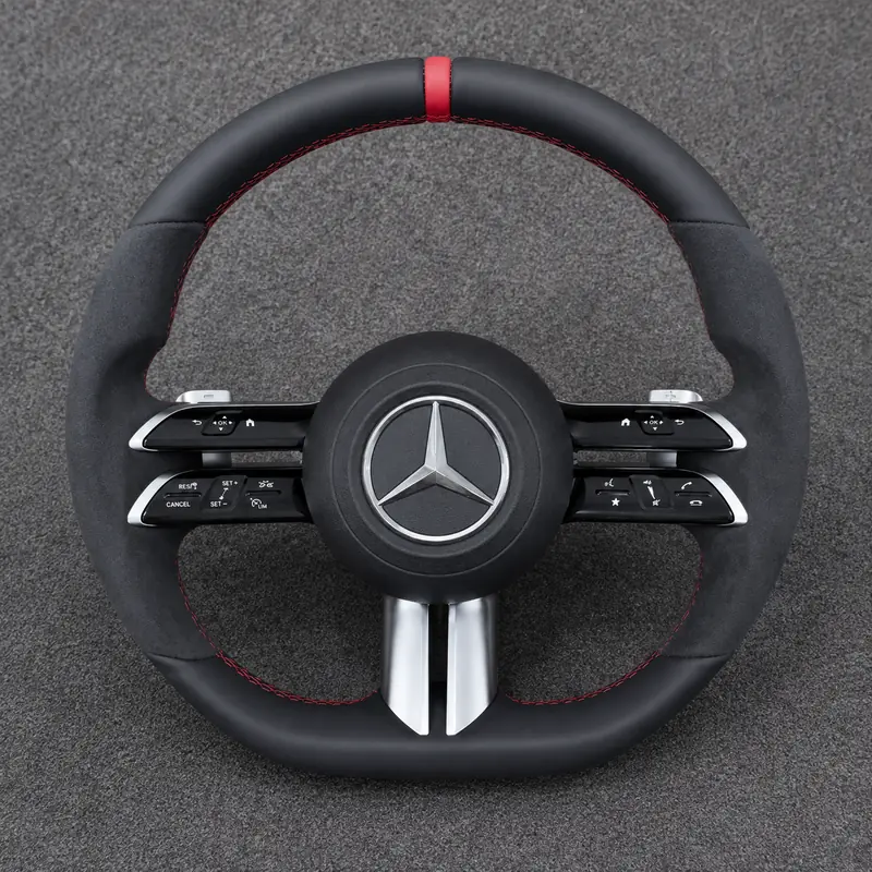 Benz A B C E S GLC GLE GLS 2003-2026 W203 W204 W205 W206 W211 W212 W213 W214 Nappa Alcantara Custom Dragonfly Wheel -JIONX