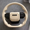Factory Price OEM LC300 Beige Leather Steering Wheel for Toyota Land Cruiser 2010-2021 Prado GR Style OEM Steering Wheel