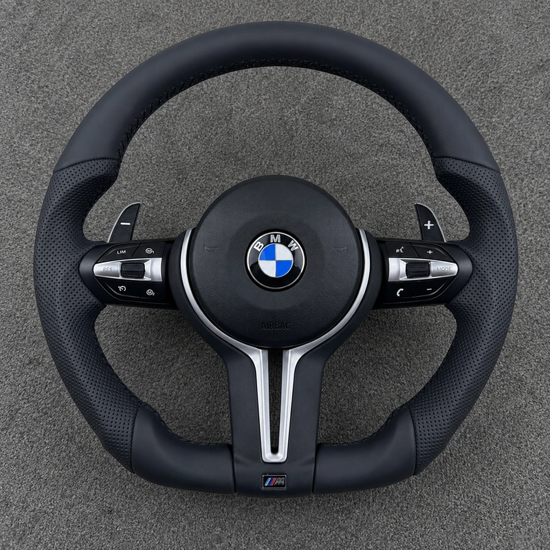 Custom Nappa Leather Steering Wheel for BMW 4 Series F32 F33 F36 And M4 F82 F83 2013–2020 -JIONX