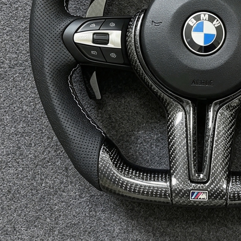 D-Shape Design BMW F10 Steering Wheel for F80 M4 M5 M6 M3 E92 F82 E90 E87 F32 F30 Factory Direct