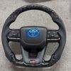 Forged Carbon Fiber Steering Wheel for Toyota Prado 120 150 camry 2017 yaris Gr Hilux tacoma Lc79 4runner Mark X Chr