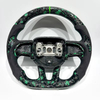Custom Carbon Fiber & Alcantara Sports Steering Wheel for Dodge Challenger (Hellcat, SRT, R/T, SE) and Charger