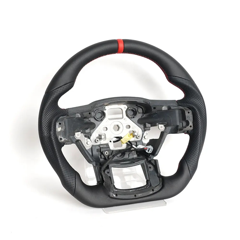Car Steering Wheel for ford Raptor F-150 XLT F150 F250 2021-2025 Custom Real Blue Forged Carbon Fiber Steering Wheel