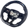 For Dodge SRT R/T Hellcat Charger Challenger Carbon Fiber Custom Sport LED Steering Wheel