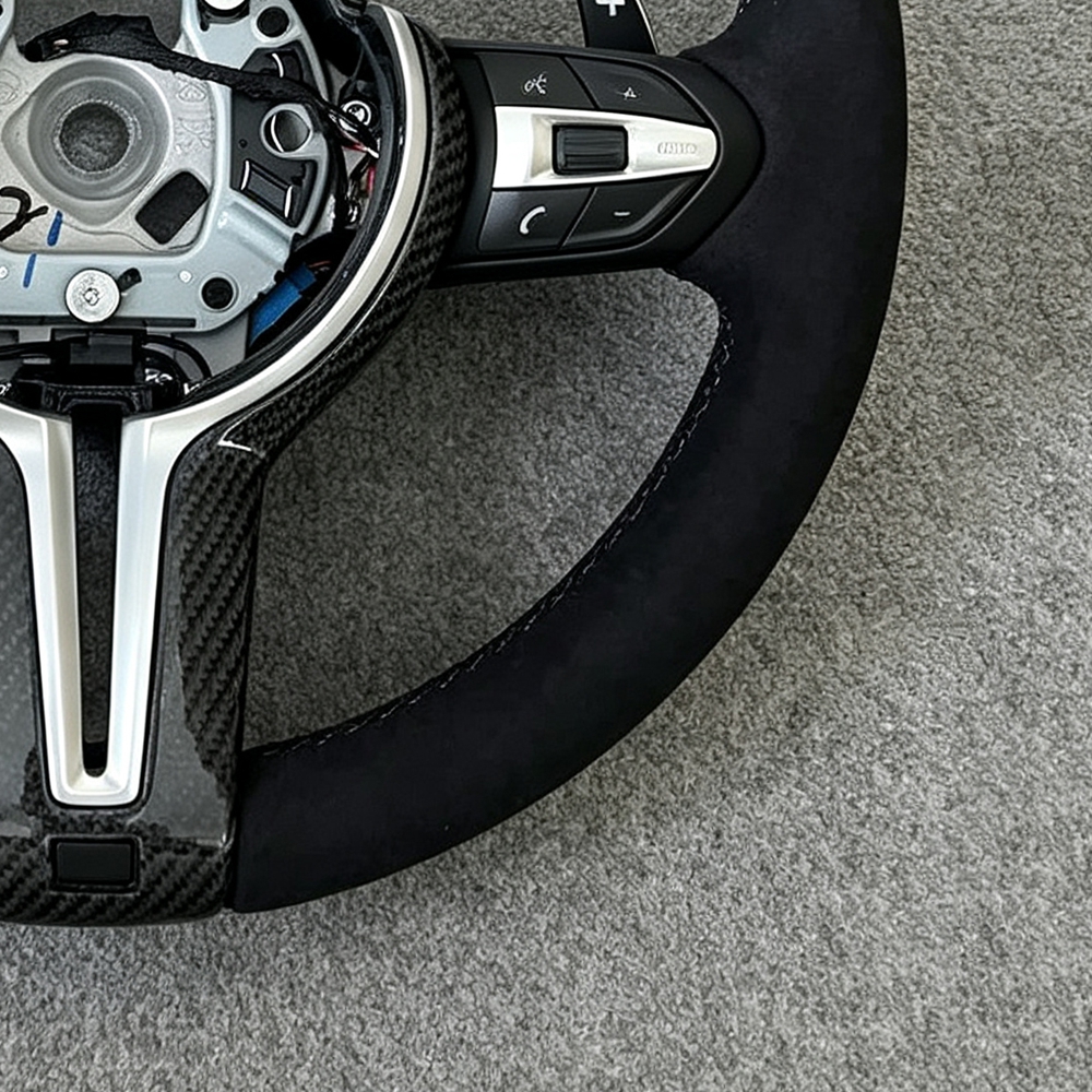  BMW M3 M5 F10 F30 F20 F21 F22 F31 F32 F33 F34 F36 F15 F25 F26 F01 F07 Brown leather steering wheel