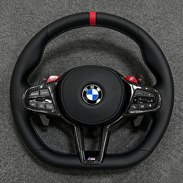 BMW Full Sport Steering Wheel for BMW G20 G22 G30 G31 M2 G87 M3 G80 M4 G82 G42 M5 F90 F80 F82 F95 X3M F97 M340i M440i