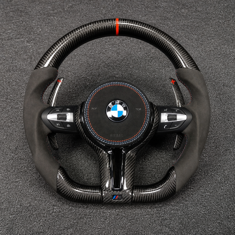 Custom Real Carbon Fiber Steering Wheel for BMW X3 F25 2011-2017 | JIONX