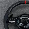 Carbon Fiber Racing Steering Wheel Yellow Stitching for Mercedes Benz AMG W205 W213 W222 GLA GLC GLE GLS G63