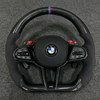 Custom G Series G20 330i X3 G01 540i G30 M550i X5 G05 G80 M3 G82 M4 M240i Lci Heated Led Carbon Fiber Steering Wheel for BMW