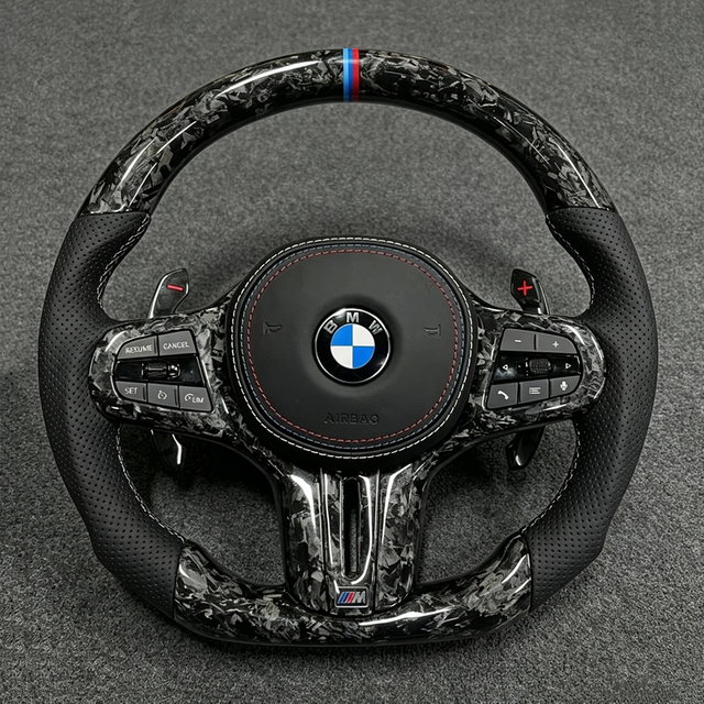 For BMW CS Sport Carbon Fiber Steering Wheel F30 F20 F10 F32 G20 G22 G23 G26 G80 G81 G30 G32 G34 G36 M3 M4 M5 G Series