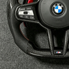 For BMW LCI Style G05 G20 G30 G2X X5 X7 G82 X3M X4M G80 Customized Dry Carbon Fiber Steering Wheel Car Interior Accessories
