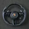 Carbon Fiber Steering Wheel (with Drive Mode Dial) for Porsche Models Such As The 911 Panamera Cayenne And Macan
