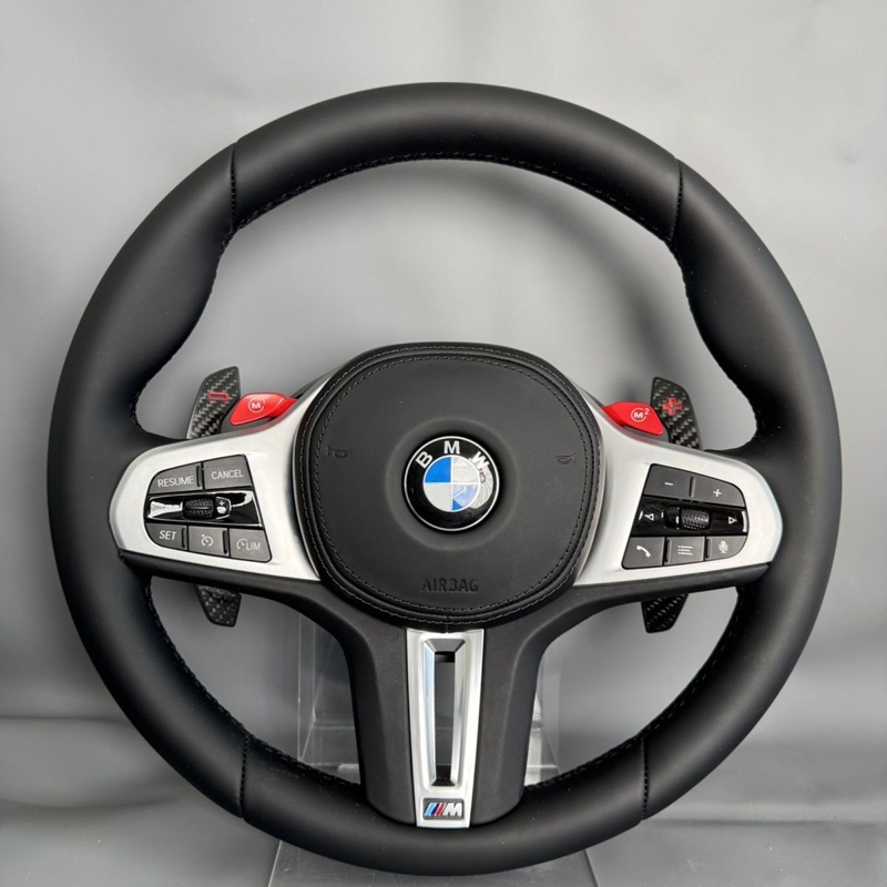 Car Steering Wheel Carbon Fiber Leather G30 G21 G22 G23 3 Series 320i 325i 330i M340i G21 G26 G42 Accessories For BMW G20