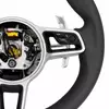 Sports Leather Steering Wheel Suitable for Porsche Cayenne, Macan, Panamera, 996 911 718 987 970 958 991 And 981 Models
