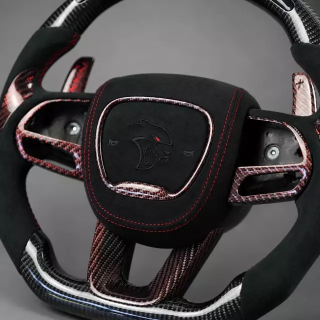 2015-2023 Dodge Charger / Challenger / Durango Custom Steering Wheel by Exclusive Steering| JIONX