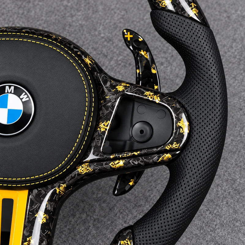 BMW 5 Series G30 / G31 / 540i / M5 F90 2017–2023 Custom Steering Wheel | JIONX