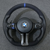 Blue Red M Sport Alcantara Steering Wheel for BMW F01 F06 F10 F11 F12 F20 F21 F22 F25 F26 F30 F31 F32 F33 F34 F36 M3 F80 M4 F82 M5 F90