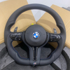 Suitable for BMW G20 G28 G30 G38 F10 F30 M3 M4 M5 M6 Forged Carbon Fiber LED Steering Wheel D-shaped Sports Modification
