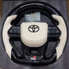 Hot Selling Leather Steering Wheel Suitable for Toyota Prado Camry Alphard Highlander RAV4 Siena Crown Alts Hilux Noah Lexus